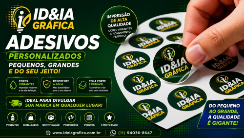 ADESIVO VINIL CORTE PEQUENO MAIOR 6CM